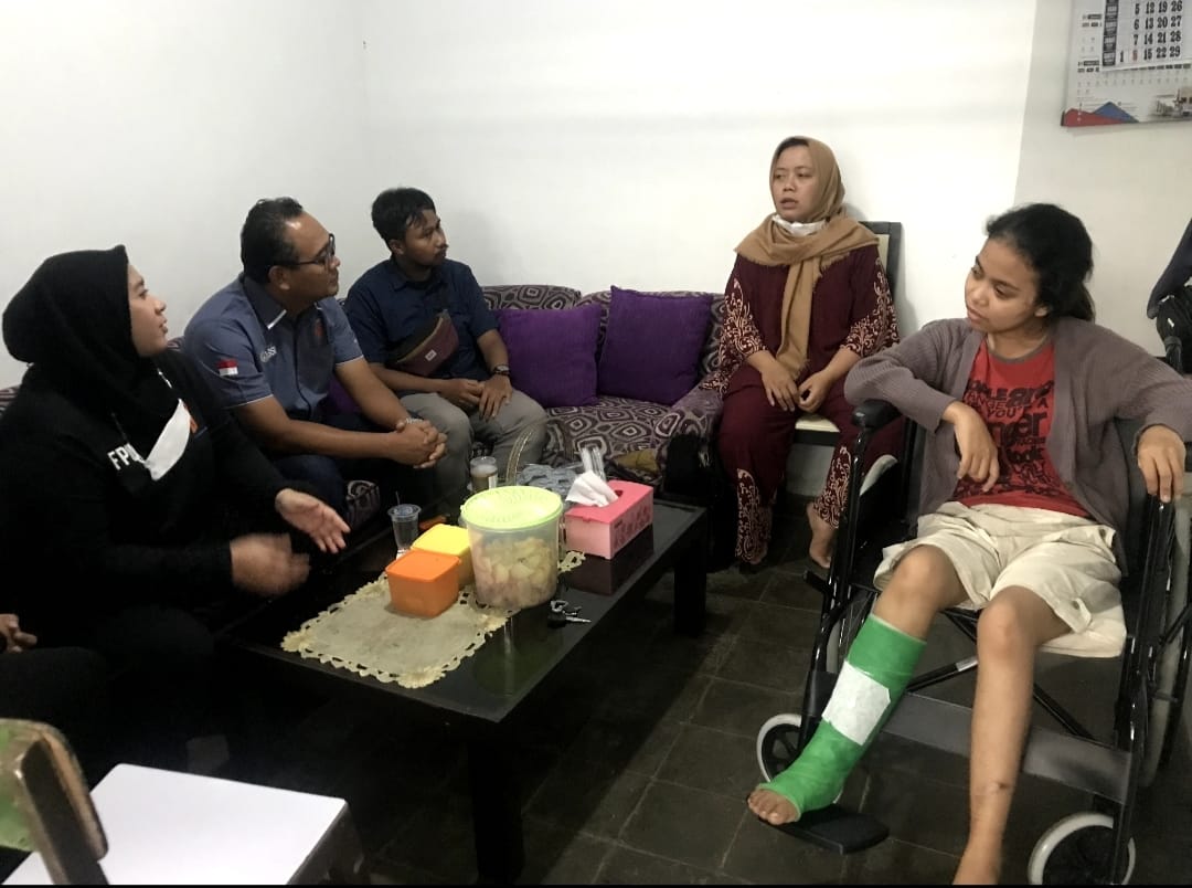 LIB Distribusikan Santunan untuk Korban Luka Berat Tragedi Kanjuruhan