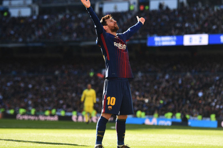 4 Momen Lionel Messi Jadi Raja di Santiago Bernabeu