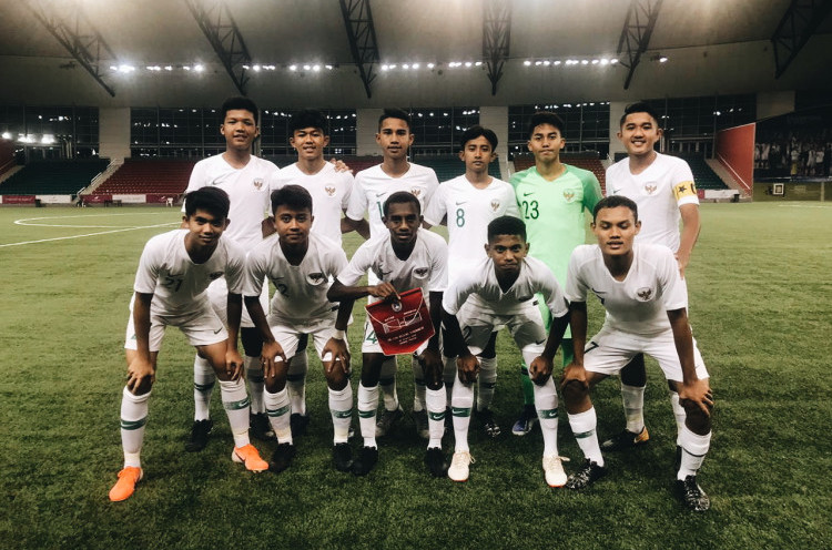 Timnas Indonesia U-16 Kalah Tipis 1-2 dari Qatar, Yordania Gulung Maladewa 9-0