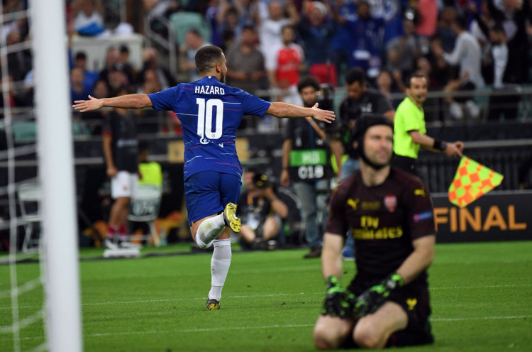 Eden Hazard dalam Angka Selama Membela Chelsea