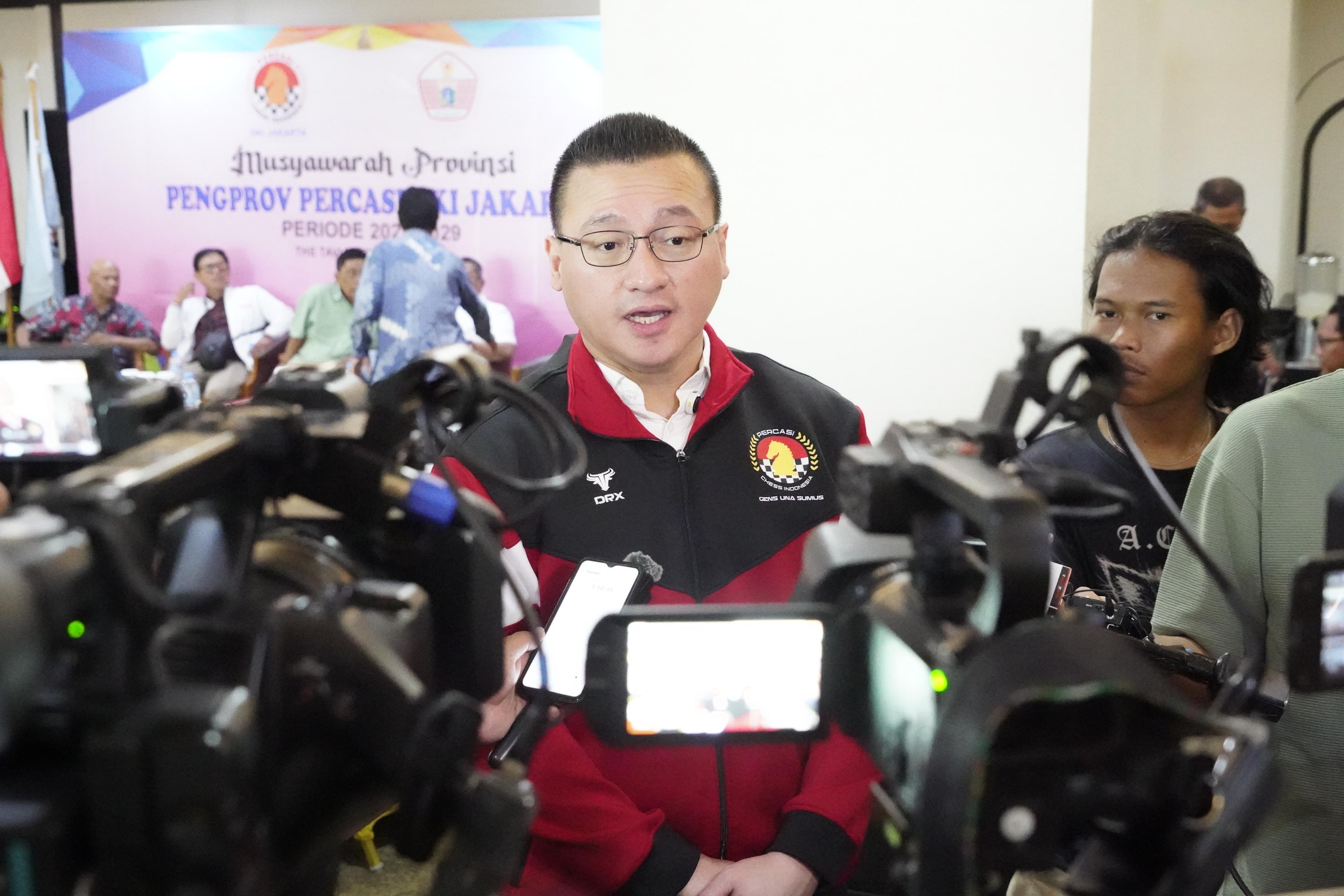 Hardiyanto Kenneth Terpilih Aklamasi Jadi Ketua Percasi Jakarta