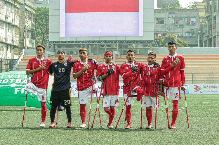 Timnas Sepak Bola Amputasi Indonesia Menuju Pentas Dunia