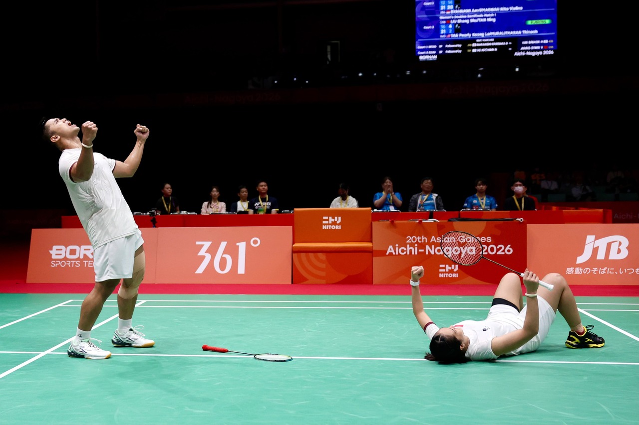 Hasil Bulu Tangkis Asian Games 2026: Dua Wakil Indonesia Tembus Final