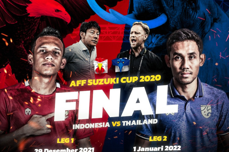 Jadwal Final Piala AFF 2020: Timnas Indonesia Vs Thailand