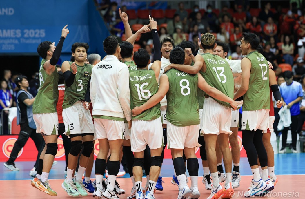 SEA Games 2025: Medali Emas dalam Jangkauan, Timnas Voli Putra Indonesia Melaju ke Final