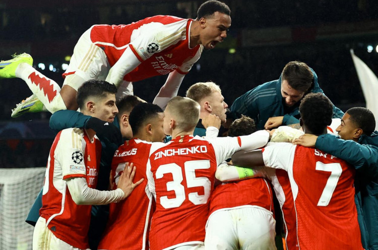 Arsenal Kembali ke Perempat Final Liga Champions setelah 14 Tahun Lamanya
