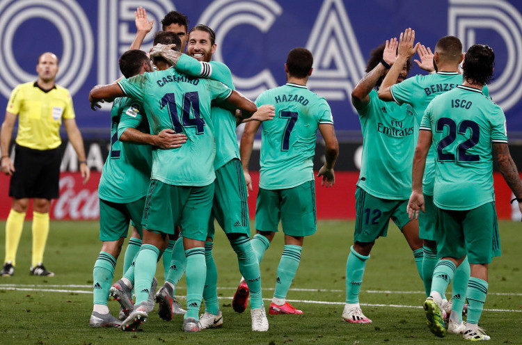 Hasil Laga Liga-liga Eropa: Real Madrid Kembali Pimpin Klasemen, Inter Milan Menang Dramatis