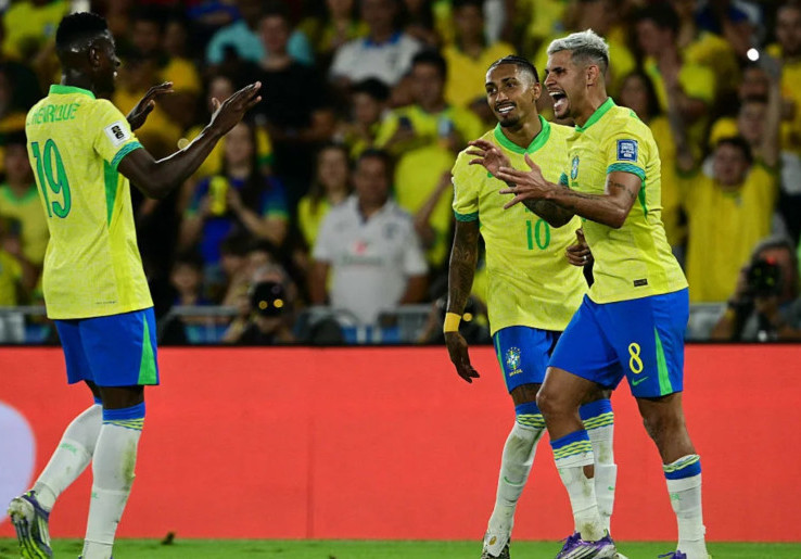 Hasil Kualifikasi Piala Dunia 2026: Brasil Bekuk Chile 3-0