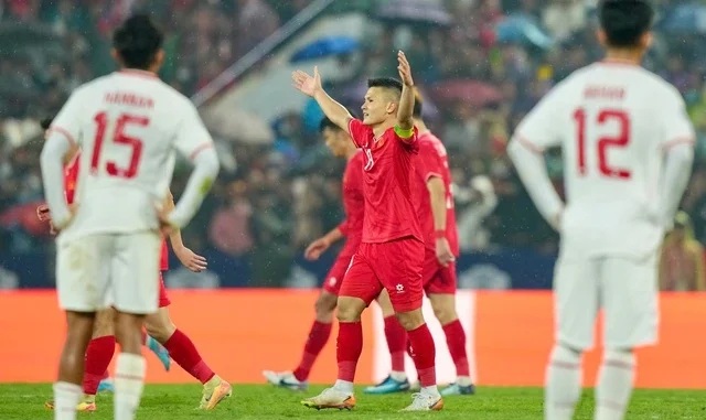 Betapa Bahagianya Nguyen Quang Hai Bawa Vietnam Bungkam Timnas Indonesia