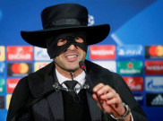 Lolos 16 Besar Liga Champions, Pelatih Shakhtar Pakai Topeng Zorro