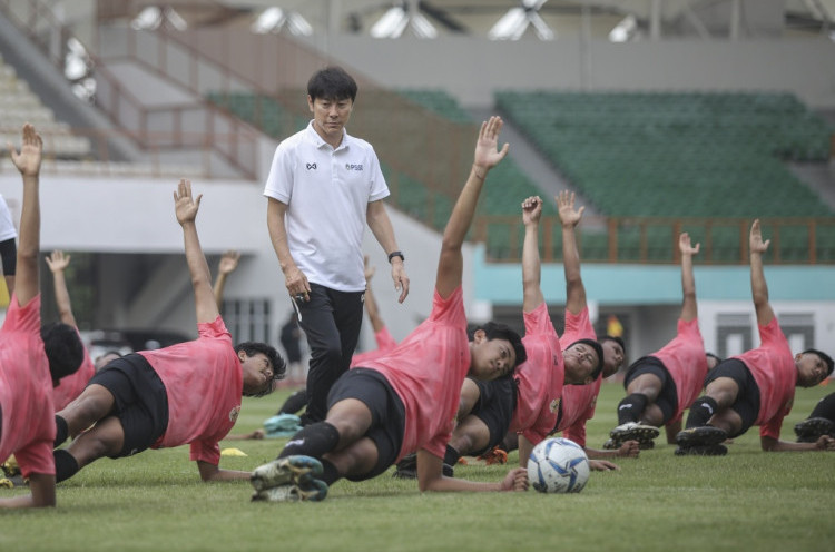 Shin Tae-yong Terus Pantau Kemampuan Individu Pemain Timnas Indonesia U-19