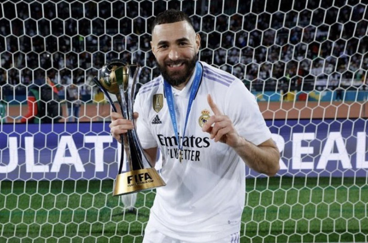 Madrid Raih Trofi Piala Dunia Antarklub, Karim Benzema Ukir Catatan Emas