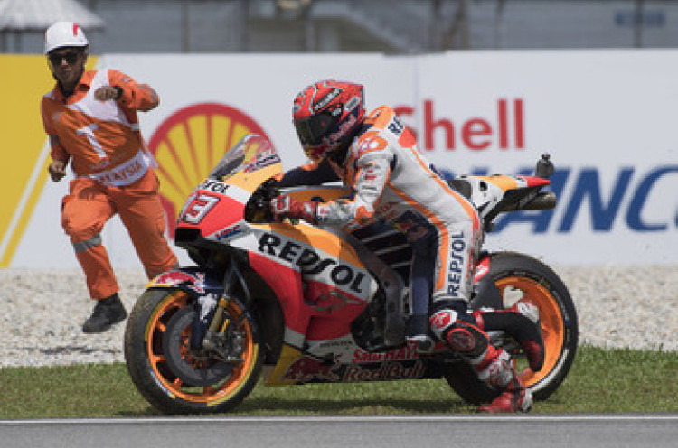 Di MotoGP Valencia, Marquez Melawan Dirinya Sendiri 