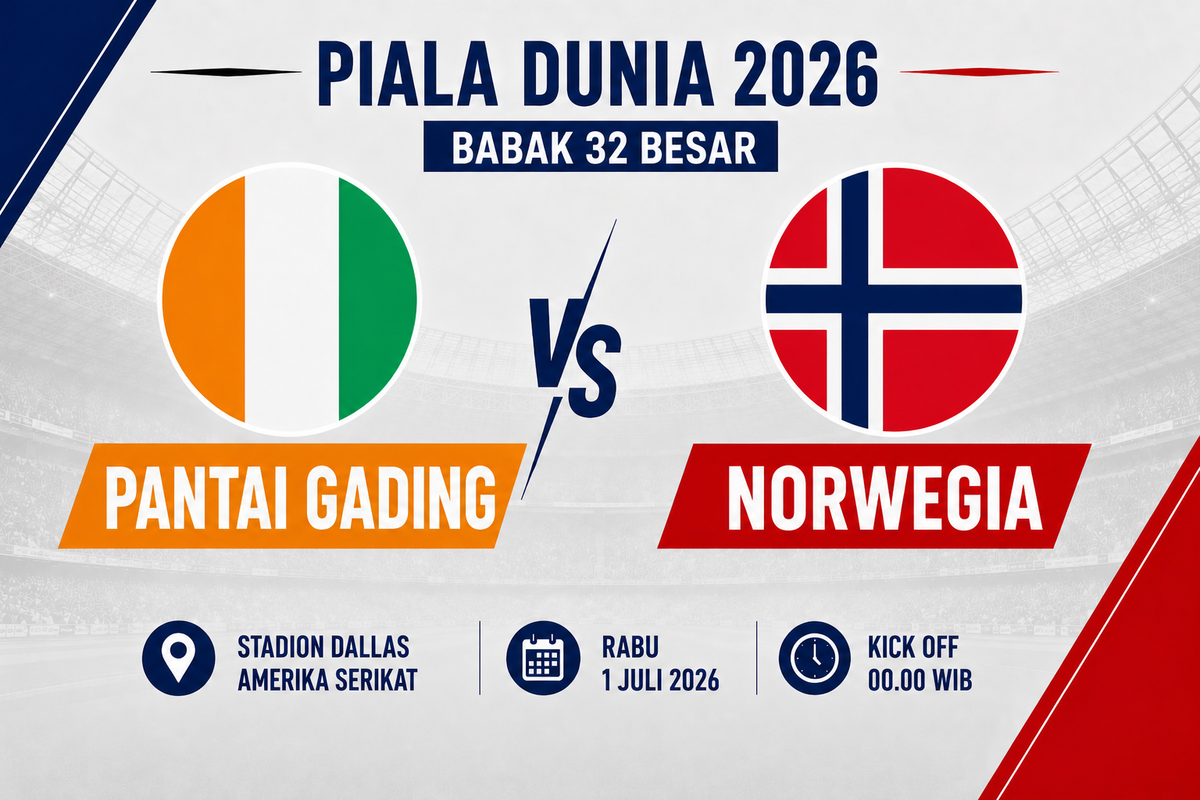 Prediksi dan Statistik Pantai Gading vs Norwegia: Menanti Kebuasan Erling Haaland