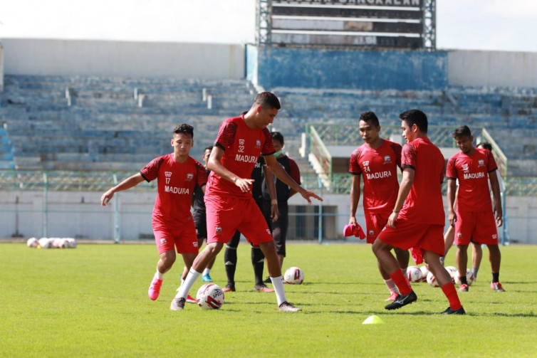 Pemain Persik Positif COVID-19, Madura United Tak Panik