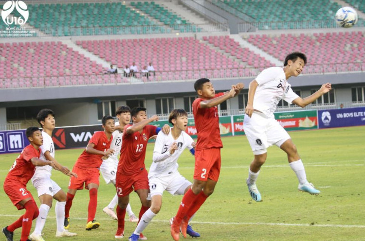 Korea Selatan Sikat Myanmar 3-1 Sebelum Hadapi Timnas Indonesia U-15 dalam Perebutan Gelar Juara