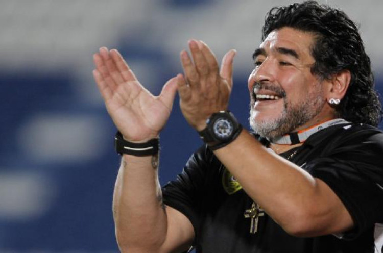 Maradona Tak Sabar Ingin Melihat Napoli Lawan Madrid