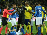 Keok dari Swedia, Italia Kritik Kinerja Wasit