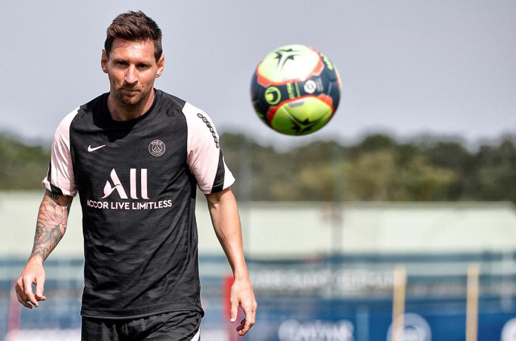 Mengintip Latihan Perdana Lionel Messi bersama PSG
