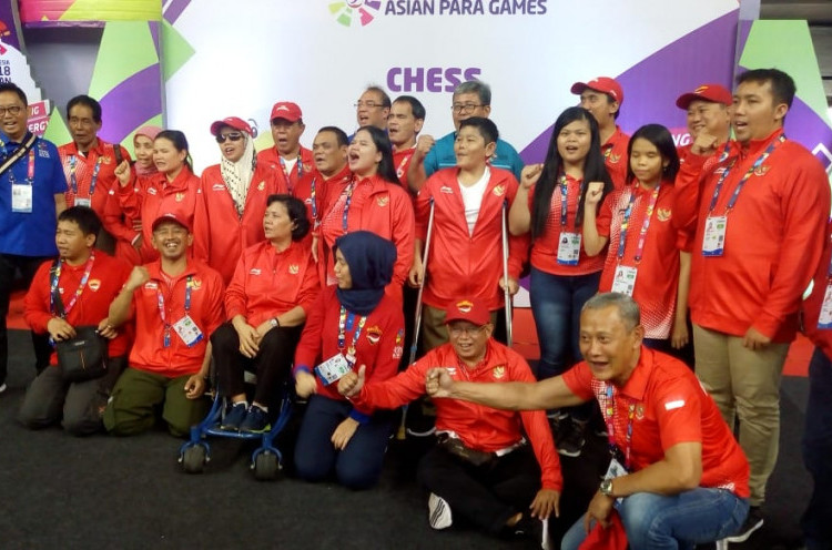 Catur Borong Enam Medali Emas Asian Para Games 2018 untuk Indonesia