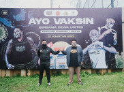 Program Vaksinasi Dewa United FC Berjalan Lancar