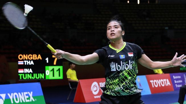 Thailand Masters 2020: Gregoria Bungkam Wakil Tuan Rumah