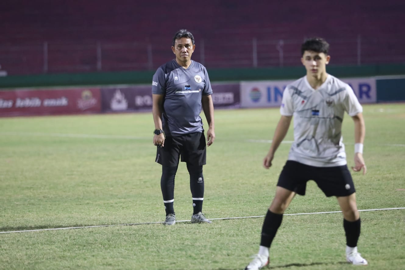 Bima Sakti Minta Timnas Indonesia U-17 Tampil Lepas Lawan Ekuador