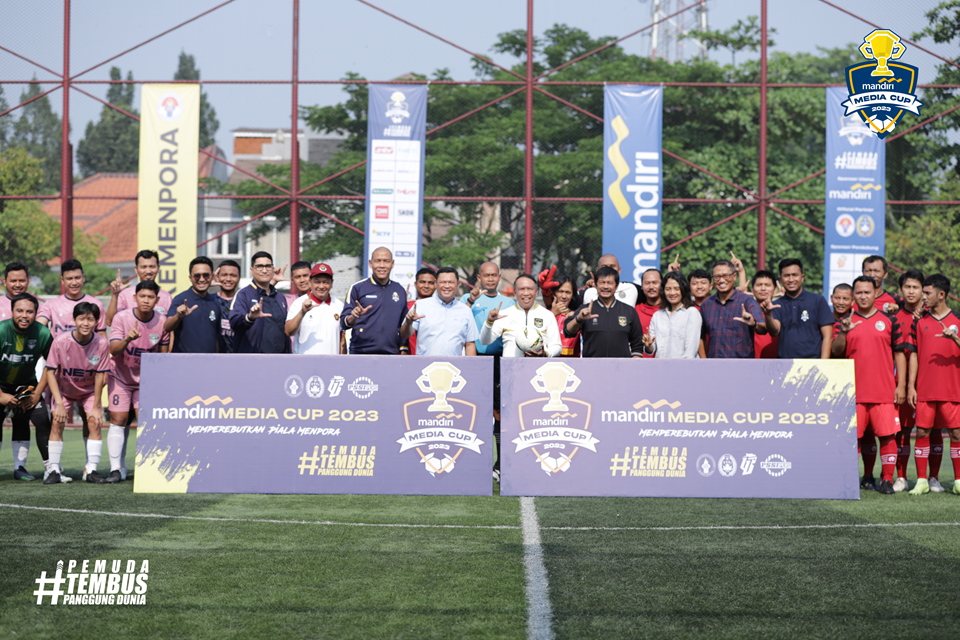 Zainudin Amali Buka dan Berikan Apresiasi Mandiri Media Cup 2023 yang Memperebutkan Piala Menpora