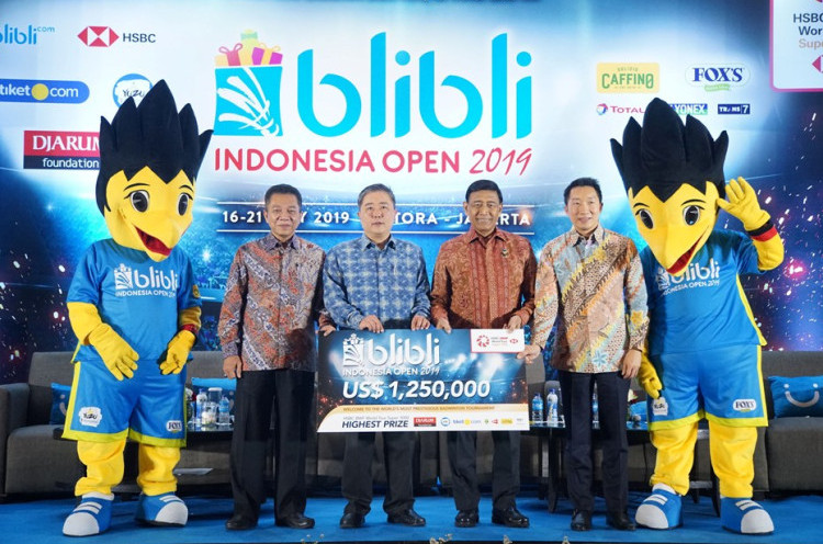 Indonesia Open 2019 Bakal Padukan Olahraga, Seni, dan Hiburan
