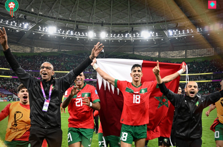Kepalang Tanggung, Maroko Berambisi Tembus Final Piala Dunia
