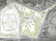 Bocoran Desain Stadion Anyar Inter dan Milan