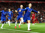 Liverpool 1-2 Chelsea, Hazard Singkirkan The Reds dari Piala Liga