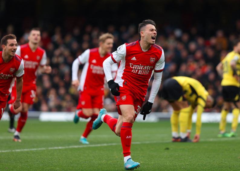 Watford 2-3 Arsenal: Salip Man United, The Gunners Masuk Empat Besar