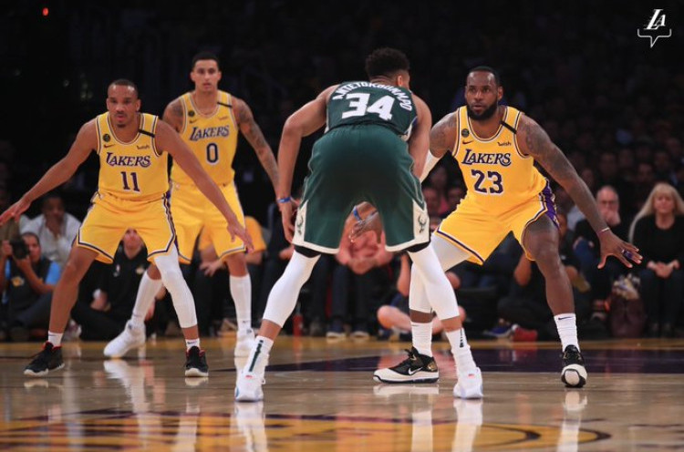 Hasil NBA: Lakers Menangi Duel Pemuncak Klasemen