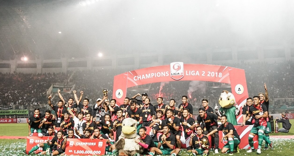 Liga 2 2018: Pemain PSS Jadi Terbaik, Ini Daftar Distribusi Juara dan Penghargaan Individu