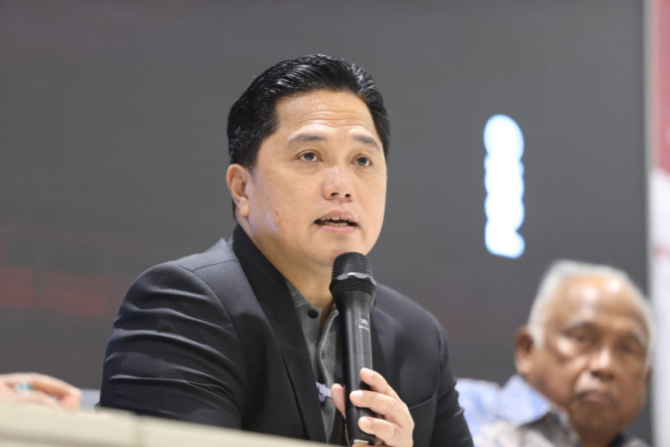 Cegah Intervensi, Erick Thohir Pimpin Komite Wasit PSSI