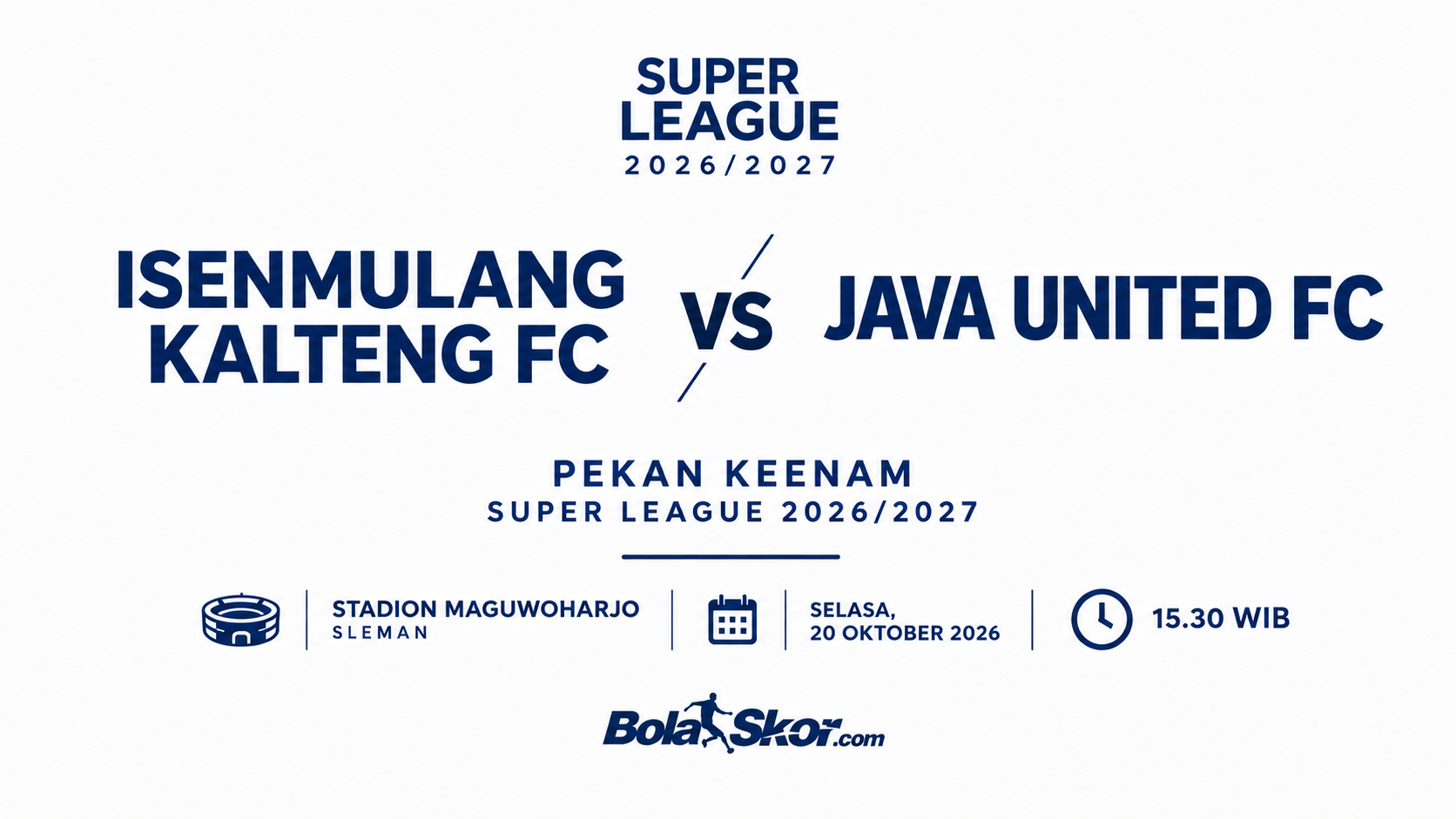 Prediksi dan Link Streaming Isenmulang Kalteng FC vs Java United FC: Pertahankan Momentum