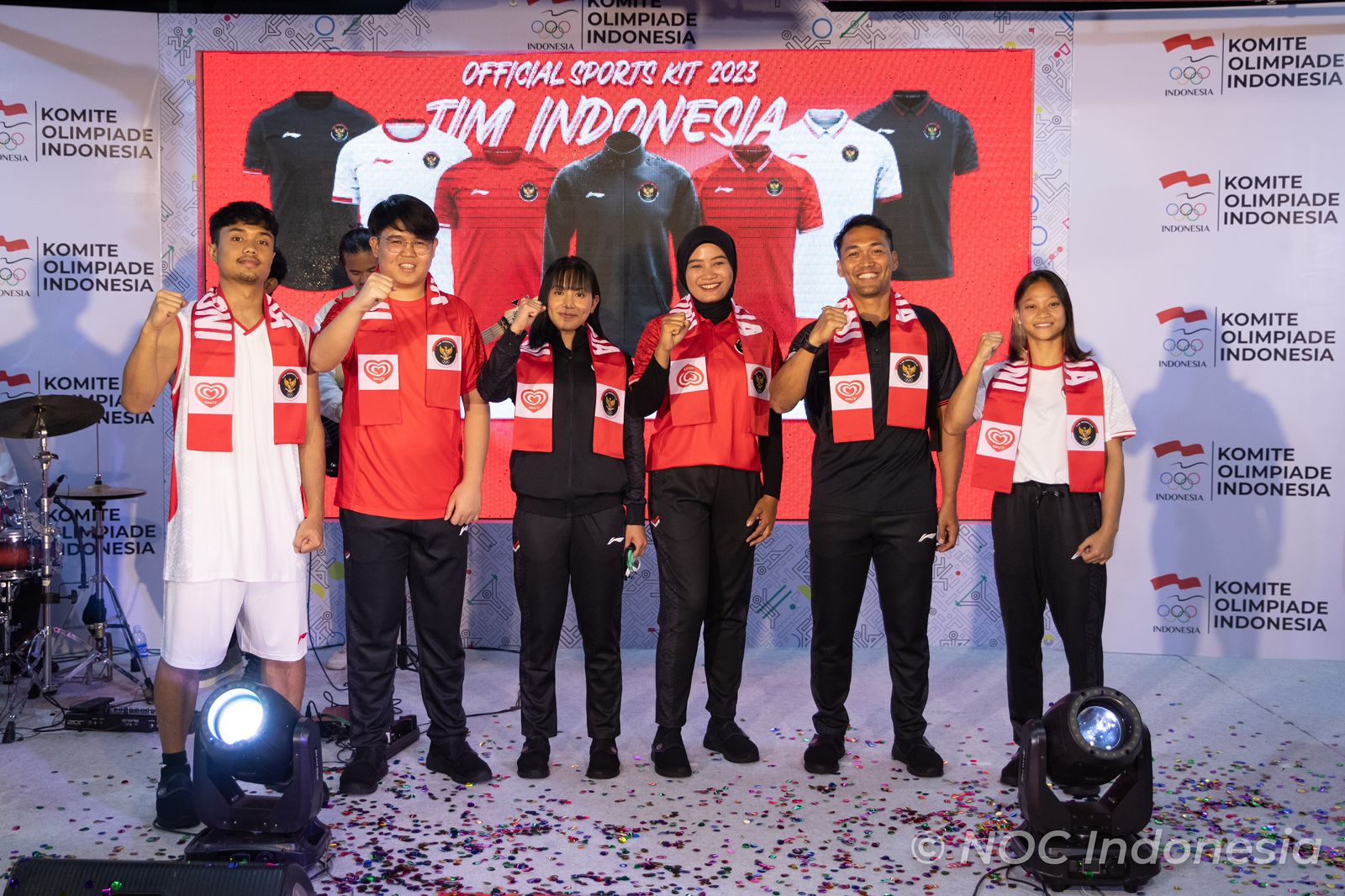 Tepat di HAORNAS, Jersey Asian Games 2022 Diresmikan
