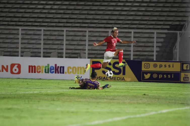 Lawan Laos, Kushedya Yudo Ingin Cetak Gol untuk Mendiang Sang Ayah