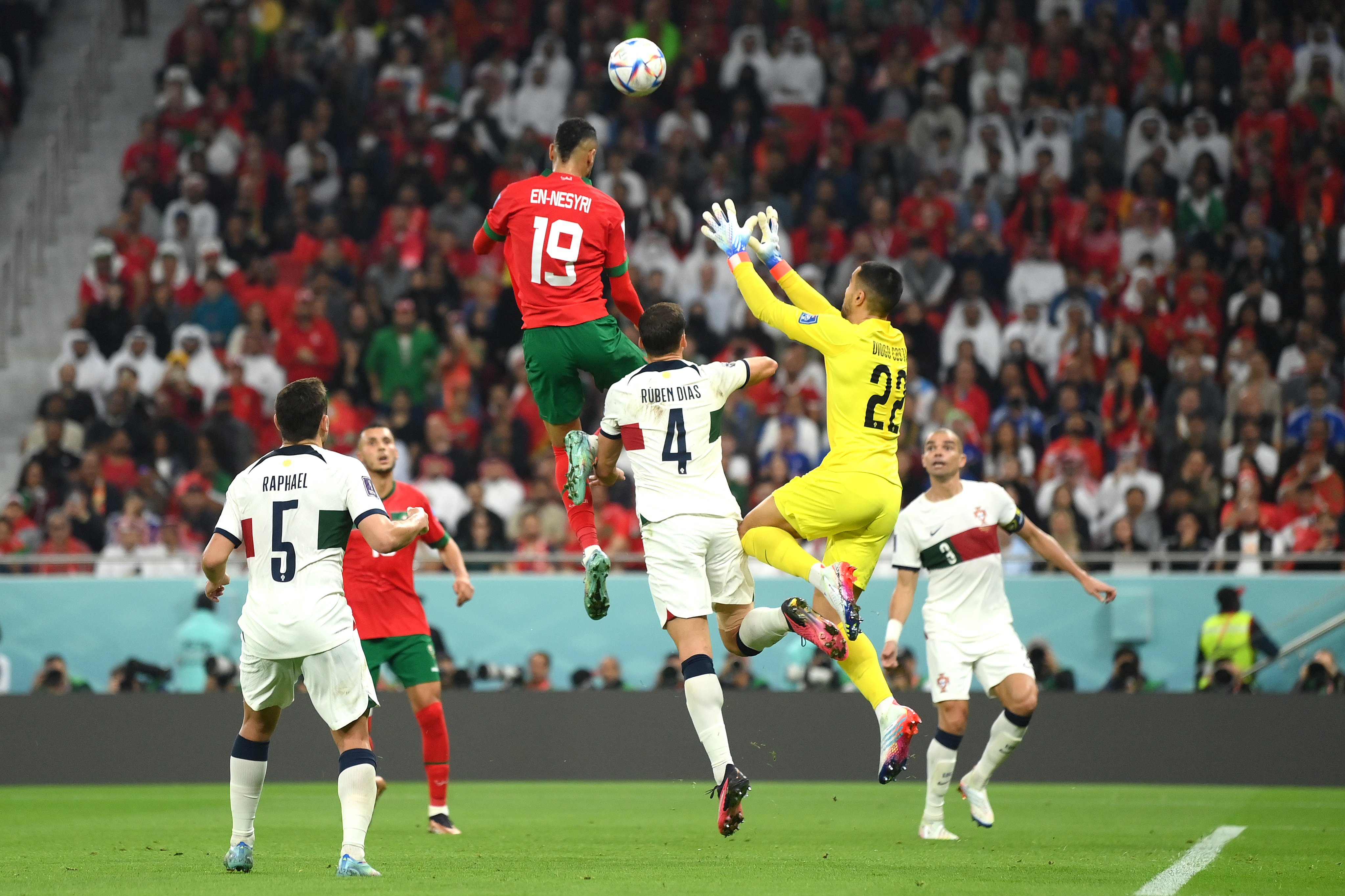Bintang Laga Maroko Vs Portugal: Sundulan Terbang Youssef En-Nesyri Jadi Pembeda