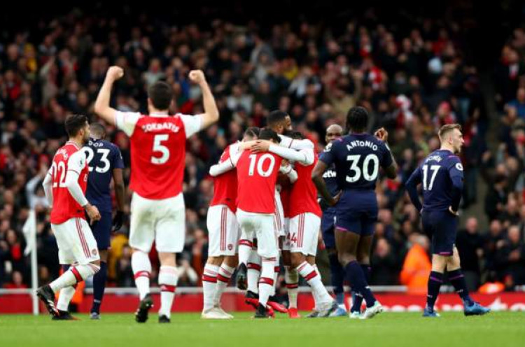 Arsenal 1-0 West Ham United: The Gunners Catat Tiga Kemenangan Beruntun Pertama sejak Agustus 2019
