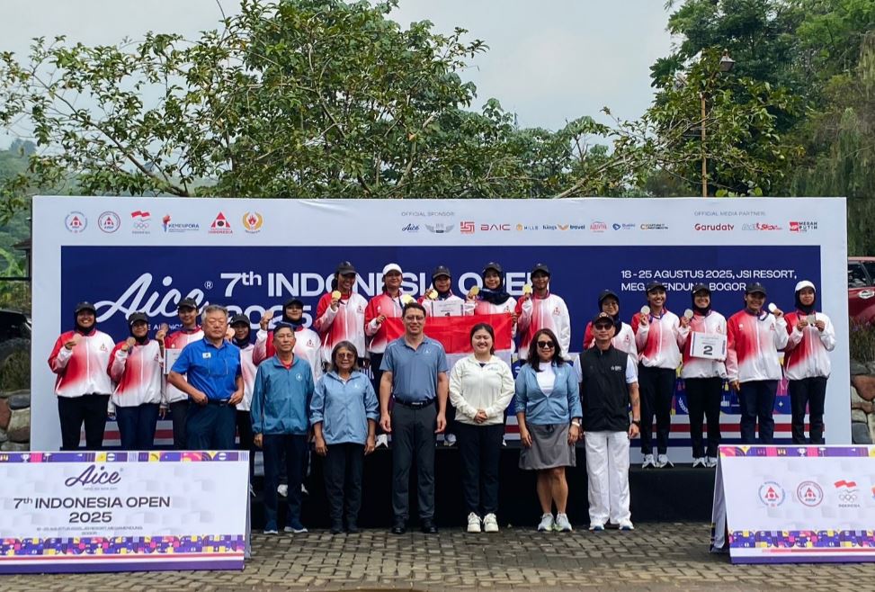 Aice 7th Indonesia Open Woodball 2025: Medali Emas Hadir dari Nomor Tim Stroke Putri