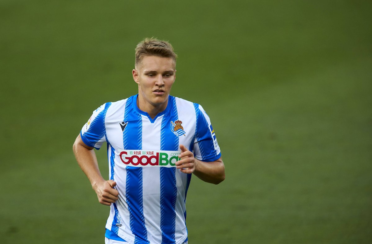 Real Madrid Bawa Pulang Martin Odegaard dari Real Sociedad