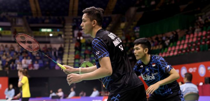 Hasil Hong Kong Open: Ganda Putra Indonesia Raih Hasil Berbeda