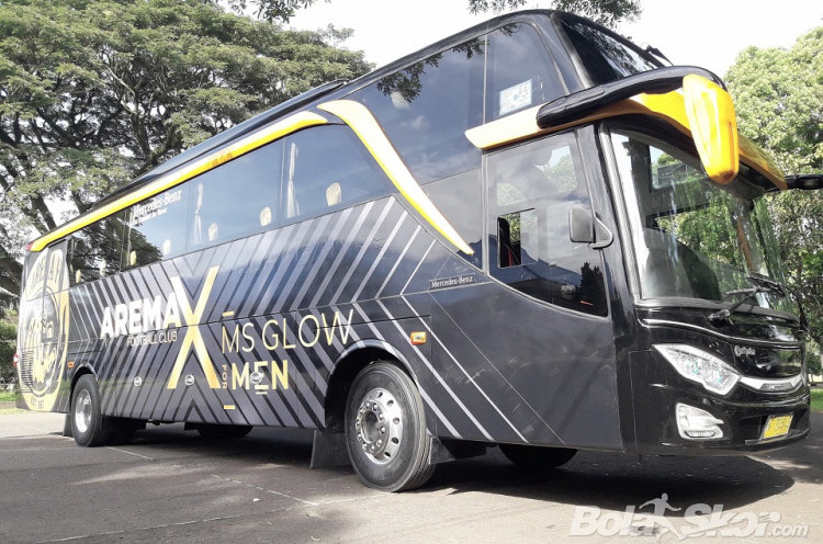 Jelang Lawan Persib, Arema FC Perkenalkan Bus Senilai Rp10 Miliar