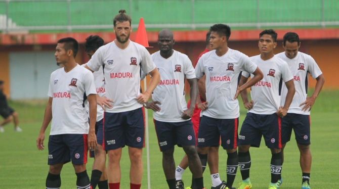 Sacramento Dicoret, Madura United Jajal 3 Pemain Asing Sebelum Piala Gubernur Kaltim