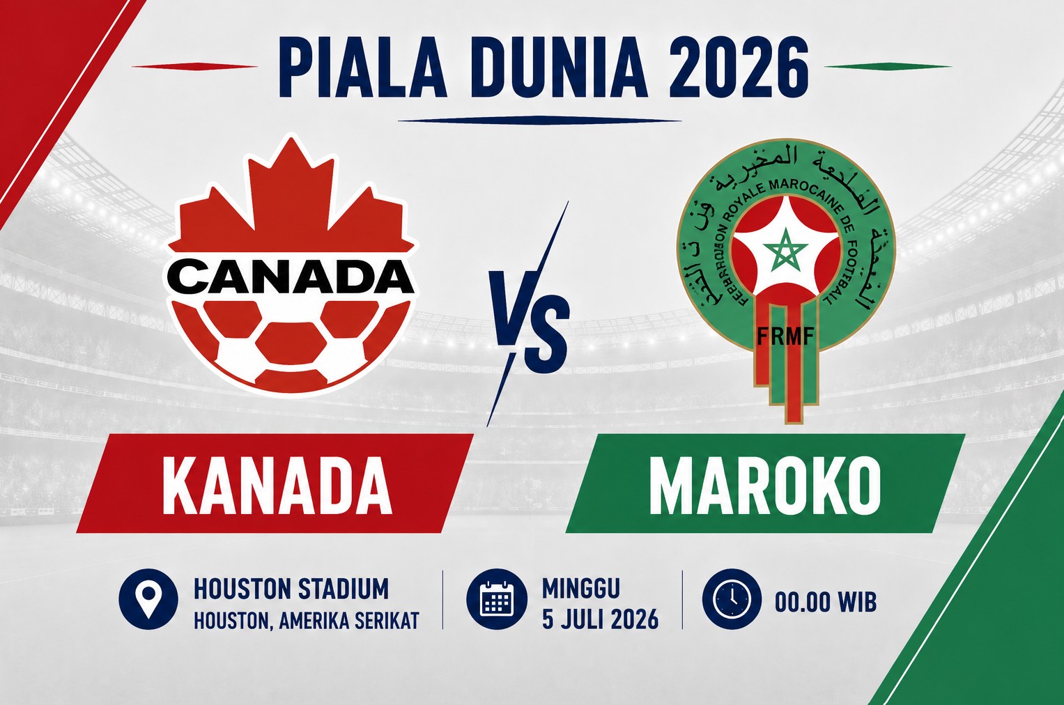 Prediksi dan Statistik Kanada vs Maroko: Misi Berat The Canucks Jinakkan Singa Atlas