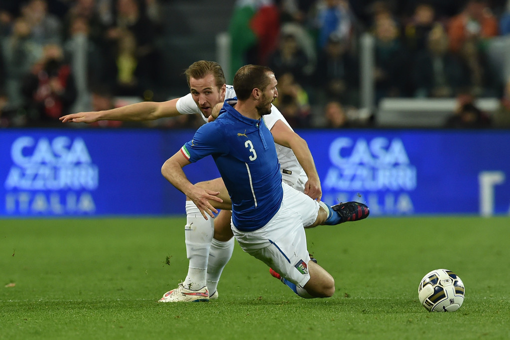 Juventus vs Tottenham Hotspur: Ketajaman Kane Diuji Ketangguhan Chiellini