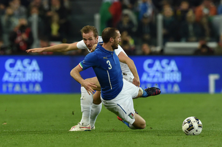 Juventus vs Tottenham Hotspur: Ketajaman Kane Diuji Ketangguhan Chiellini