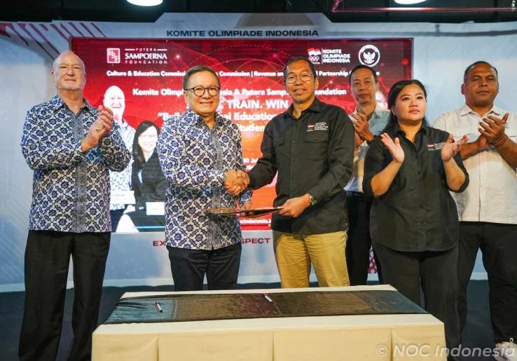 Perkuat Program Student-Athlete, NOC Indonesia Gandeng Putera Sampoerna Foundation
